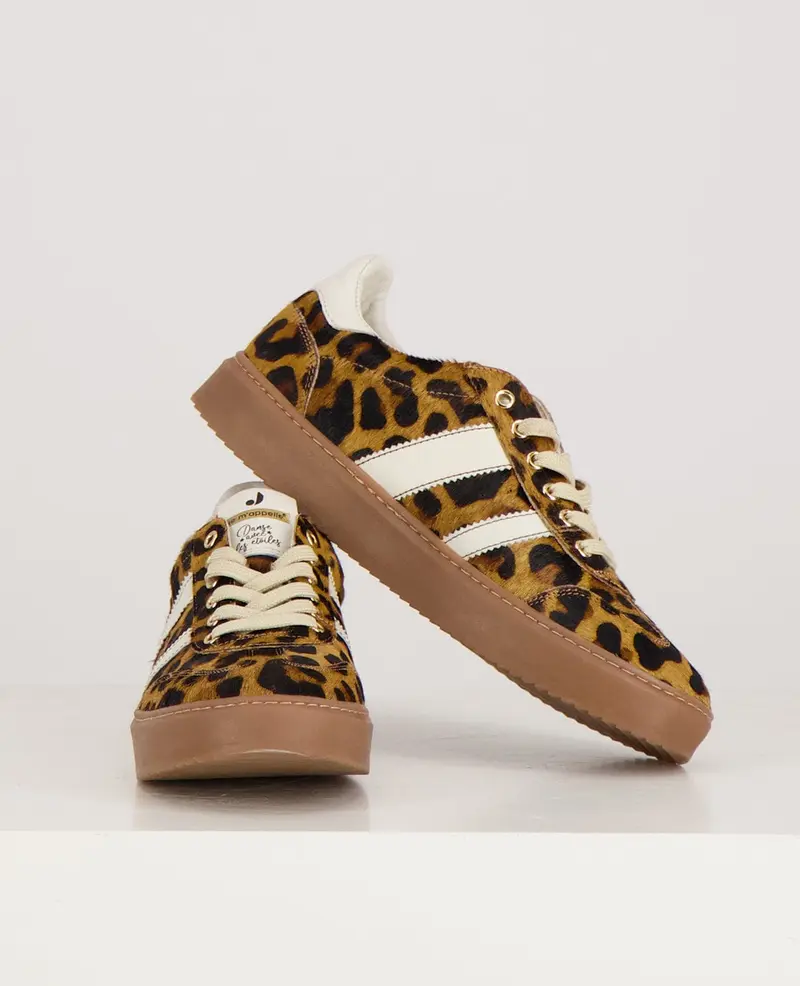 Sneakers Stripes | Multicolor / Bruin