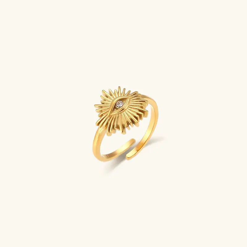 Solana Solstråle Ring i Guld