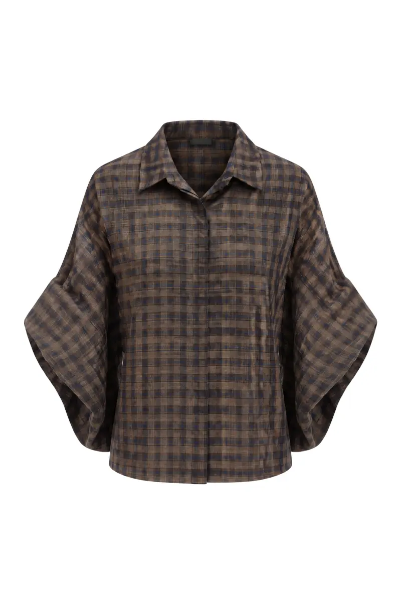 SOLANGE blouse korte mouw