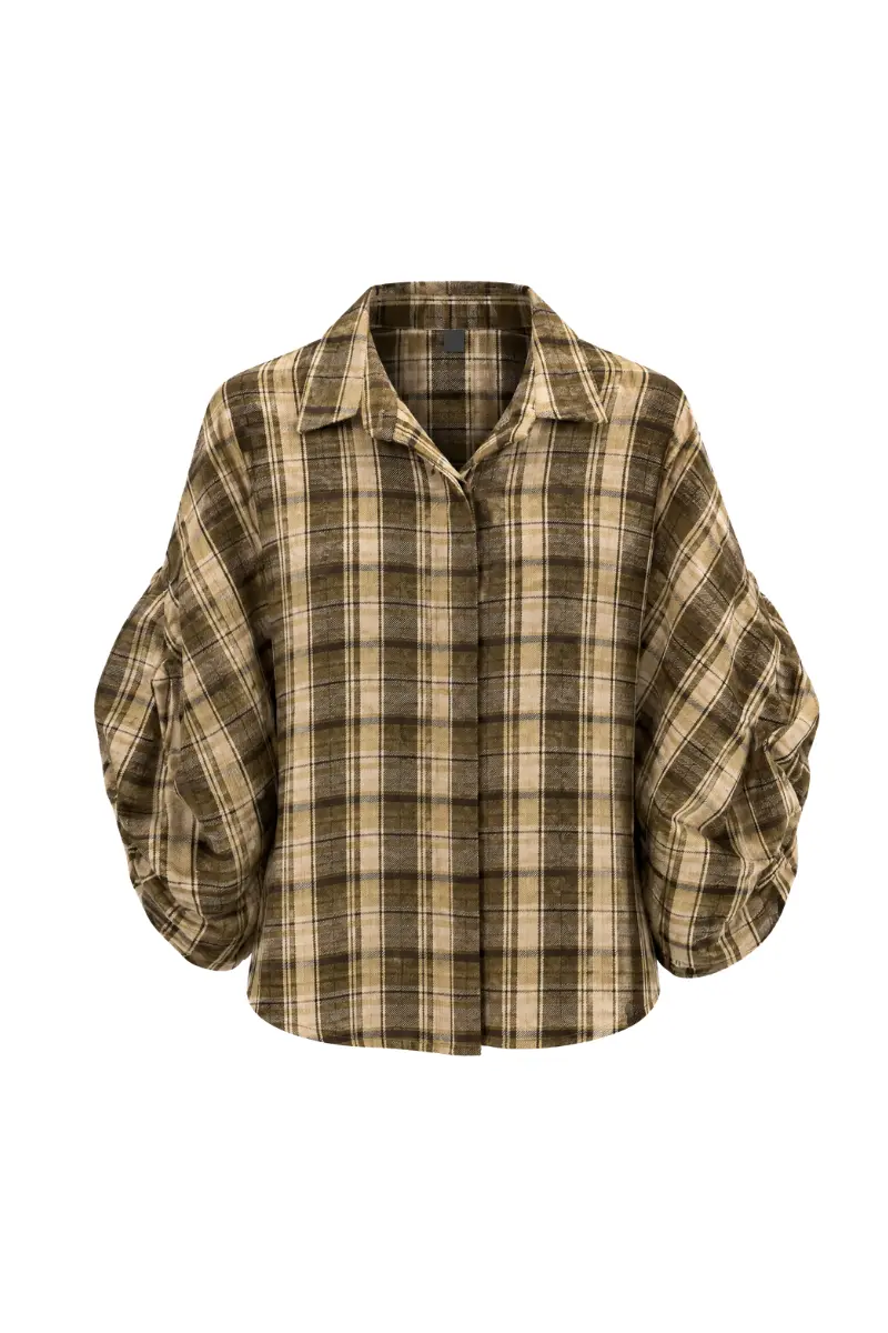 SOLANGE blouse korte mouw
