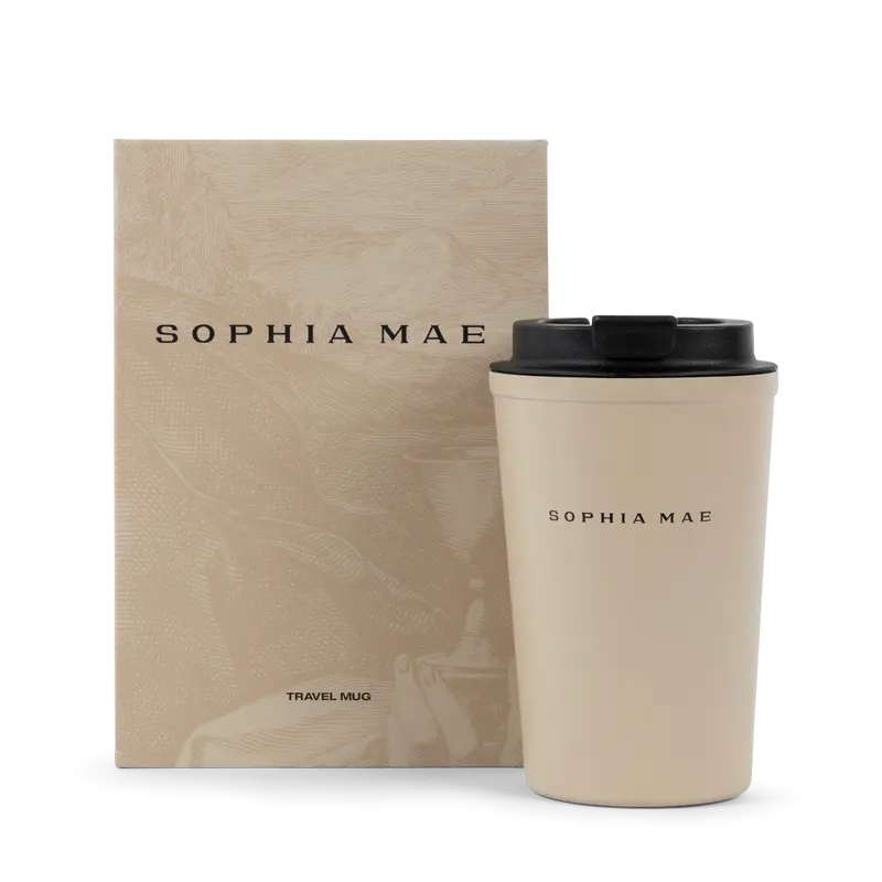 SOPHIA MAE travel mug