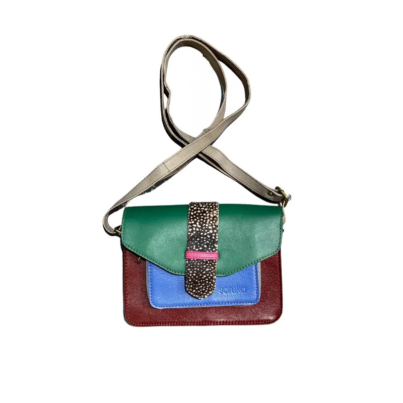 Soruka bag Grace green reversible basic