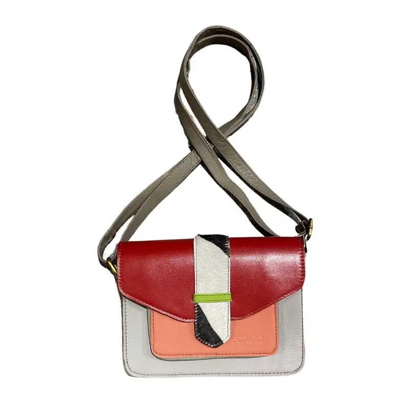 Soruka bag Grace red reversible basic