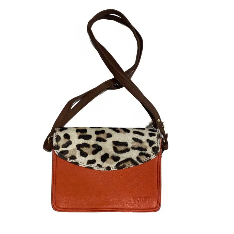 Soruka Beth print leather bag