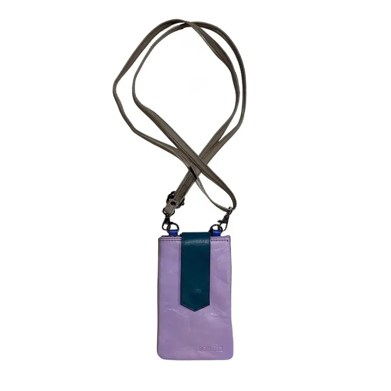 Soruka Zoe phone cover loop plane purple