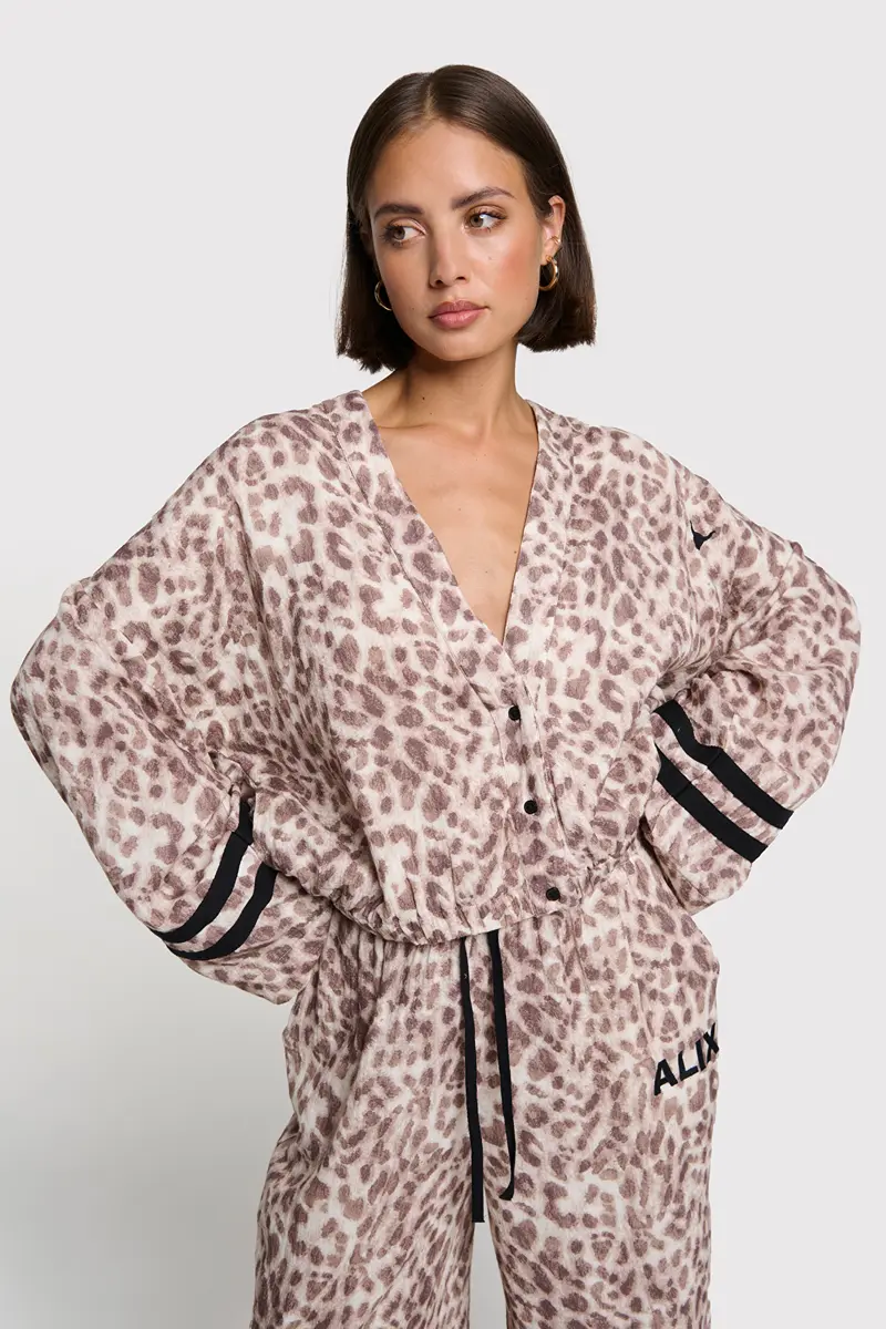 sporty animal jacket