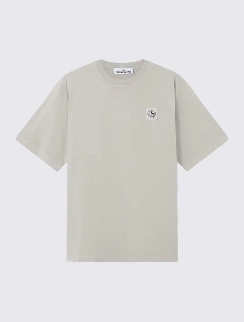Stone Island t-shirt licht grijs