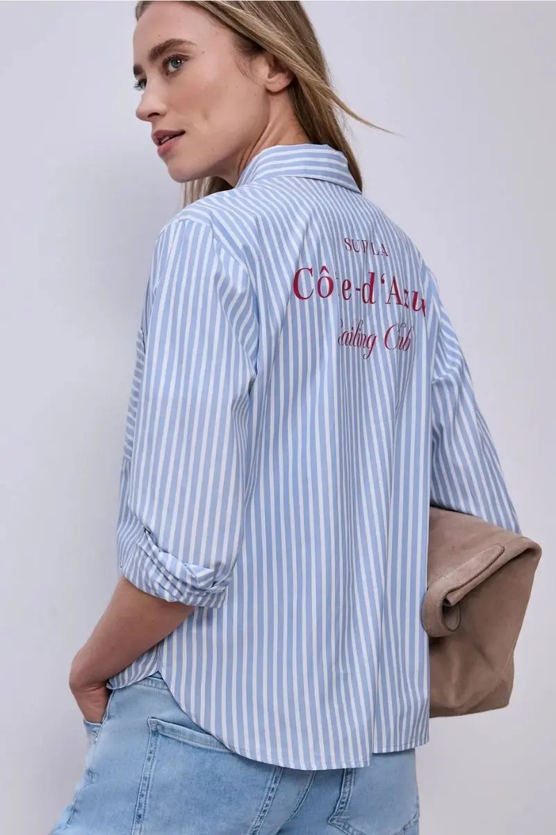 Street One blouse lange mouw