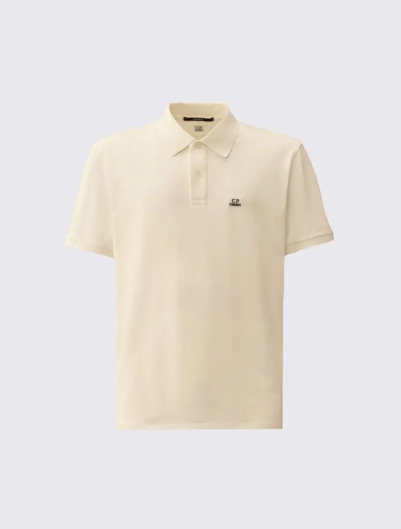 Stretch Piquet Logo Polo