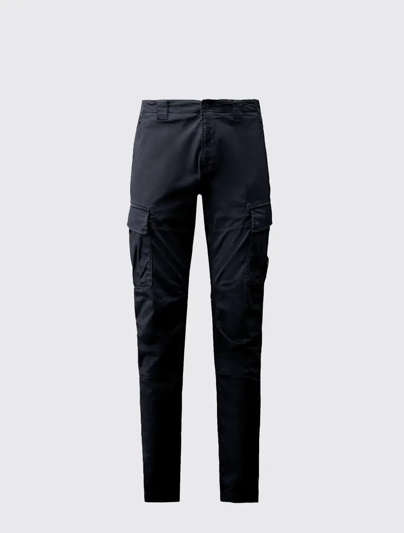 Stretch Sateen Ergonomic Lens Cargo Pants