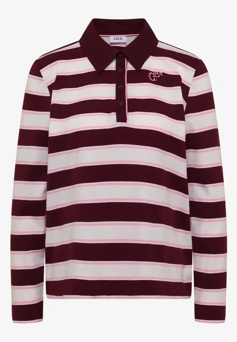 Striped Poloshirt