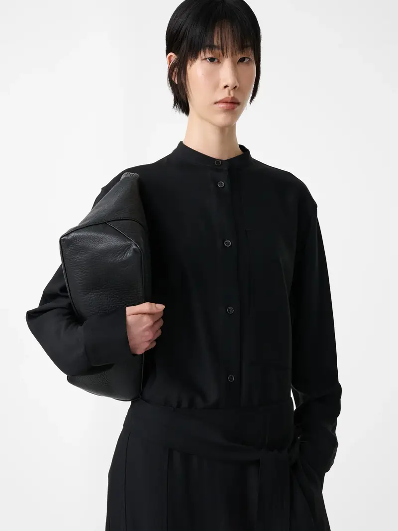 Studio Nicholson | Nata Longline Shirt Black
