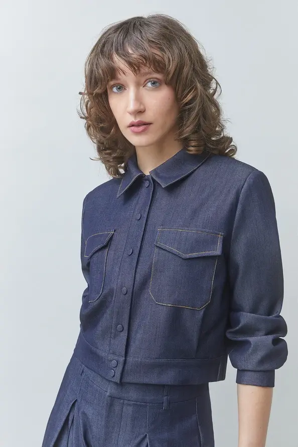 Suncoo blouse lullaby bleu brut
