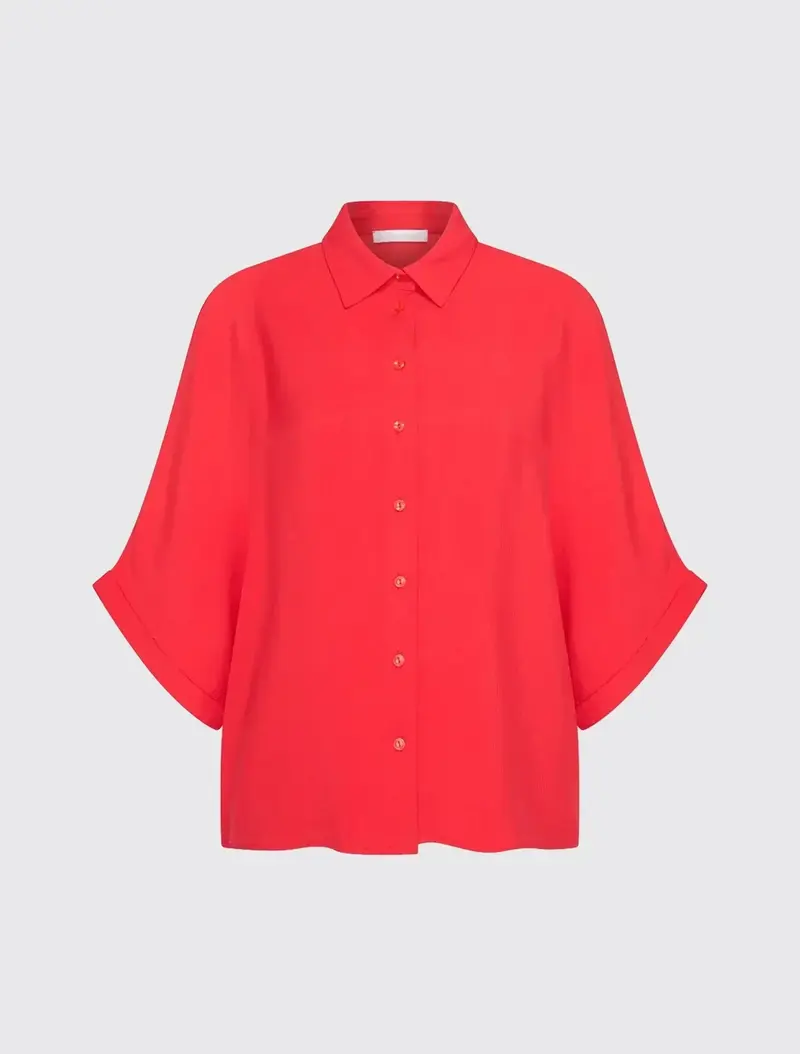 Sunny Satin Stripe Blouse