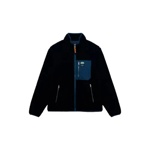 Superdry heren fleecejas blauw