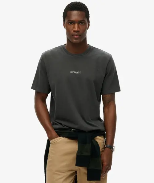 Superdry heren t-shirt zwart