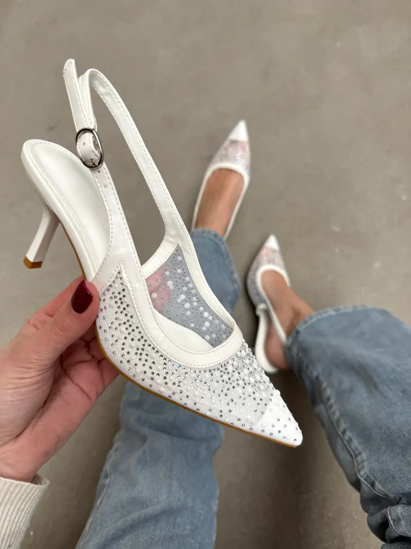 Superstar White Heels