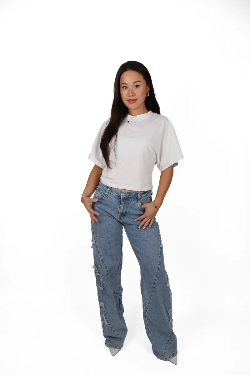 Superstar Wide Leg Jeans - Non Stretch