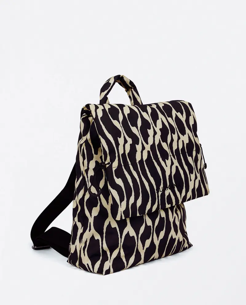 Surkana backpack in quilted nylon multi