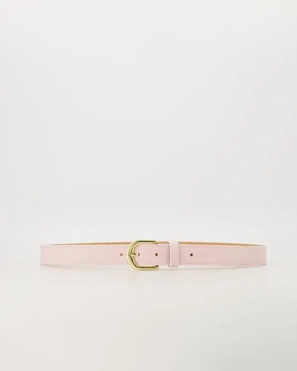 Suus classic grain leer roze