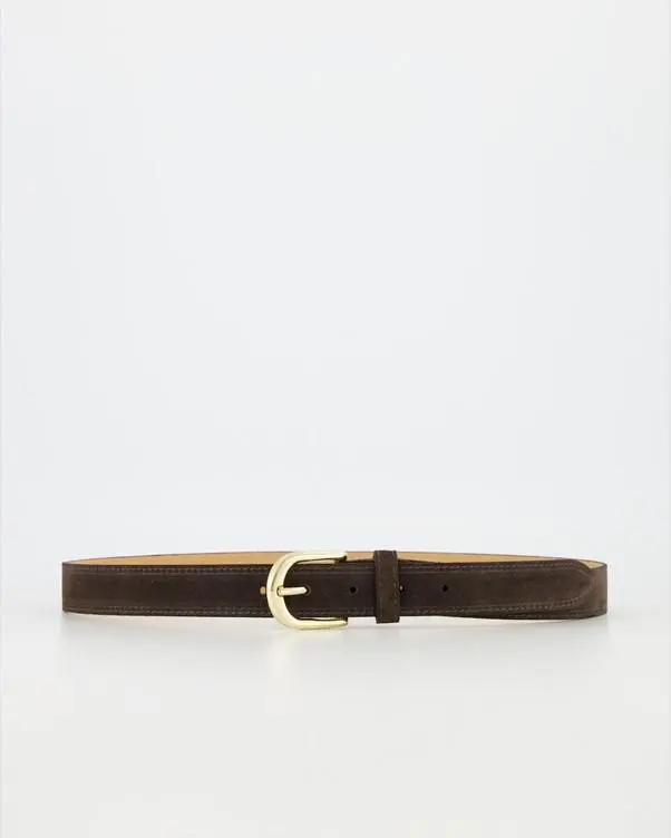 Suus suede bruin