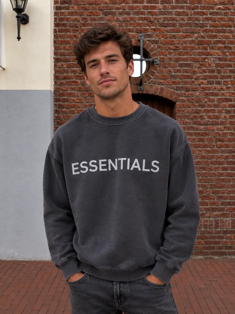Sweater - Antraciet Grijs