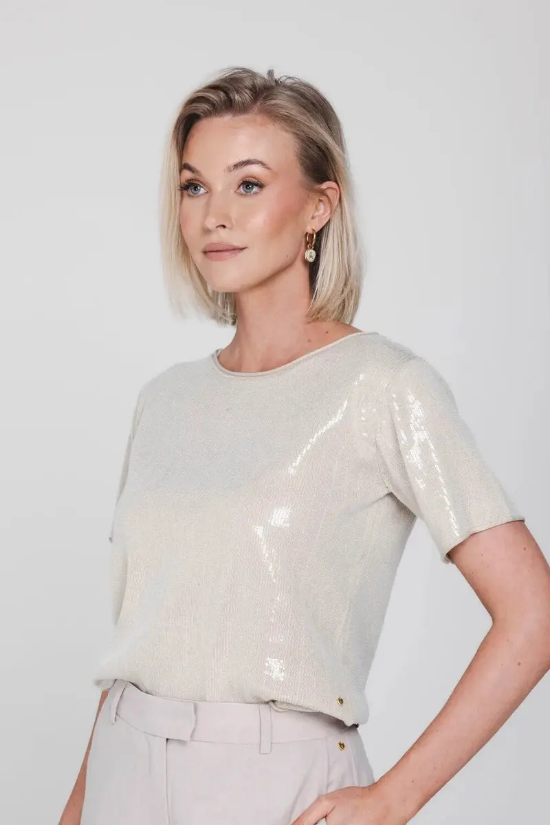 T-shirt Lune AC2108 Sand