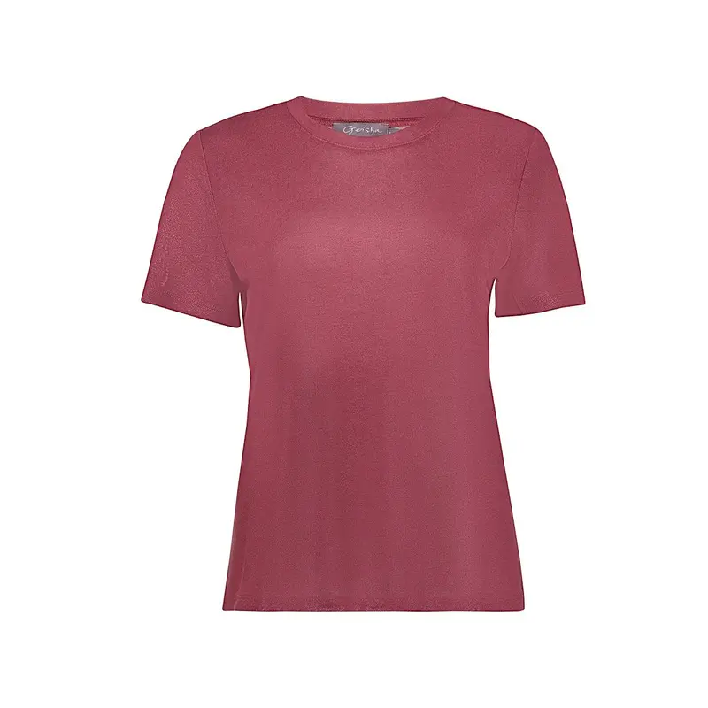 T-shirt round neck foil
