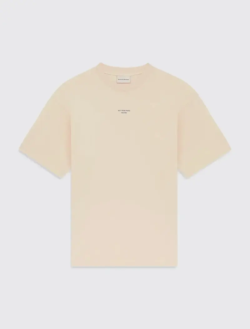 T-Shirt Slogan Classique