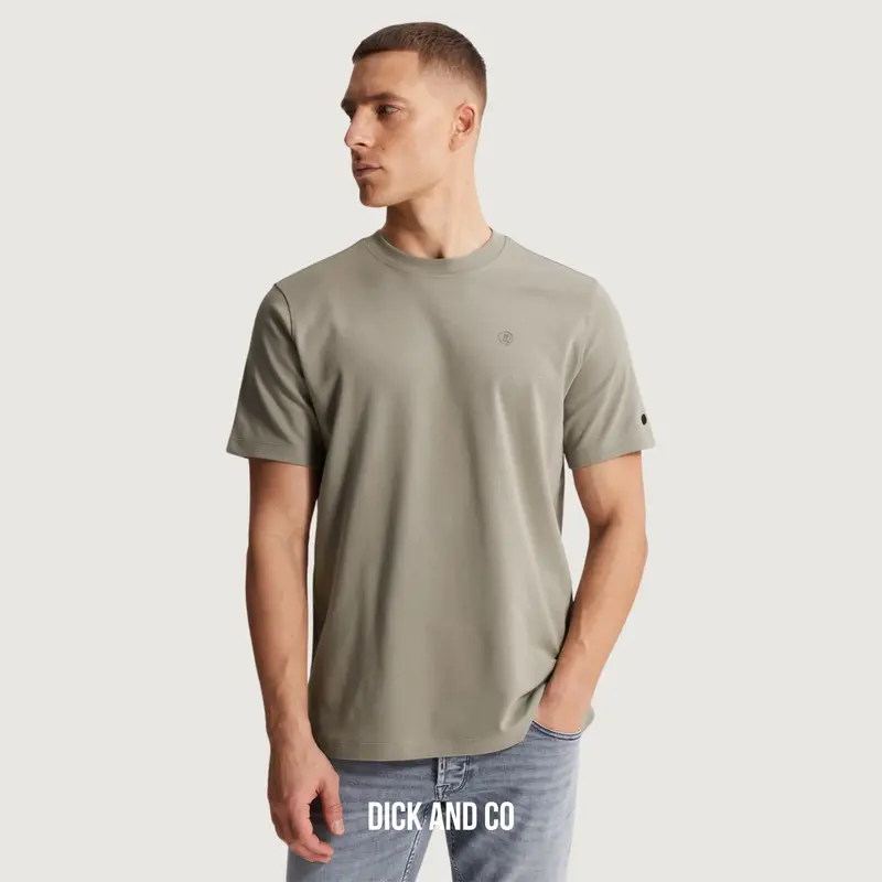 T-shirt van 100% katoen