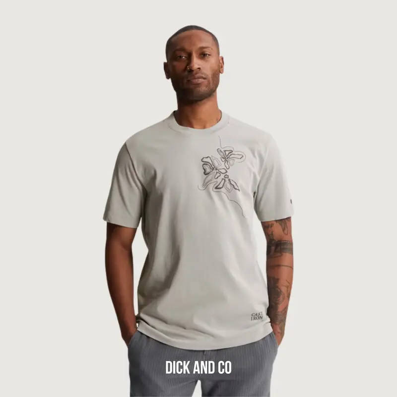 T-shirt van jersey met artwork