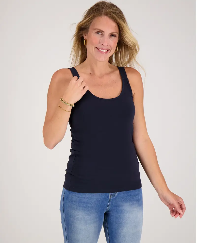 Tanktop | Donkerblauw