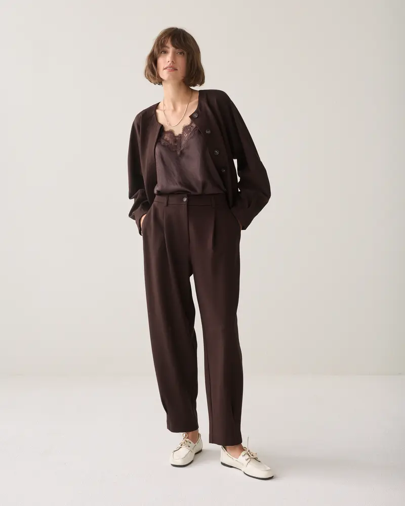Tapered broek punto milano