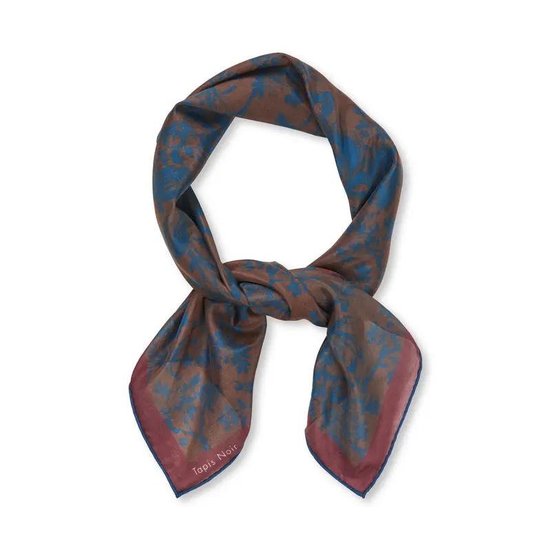 Tapis Noir | Light Small Gigi Scarf Brown
