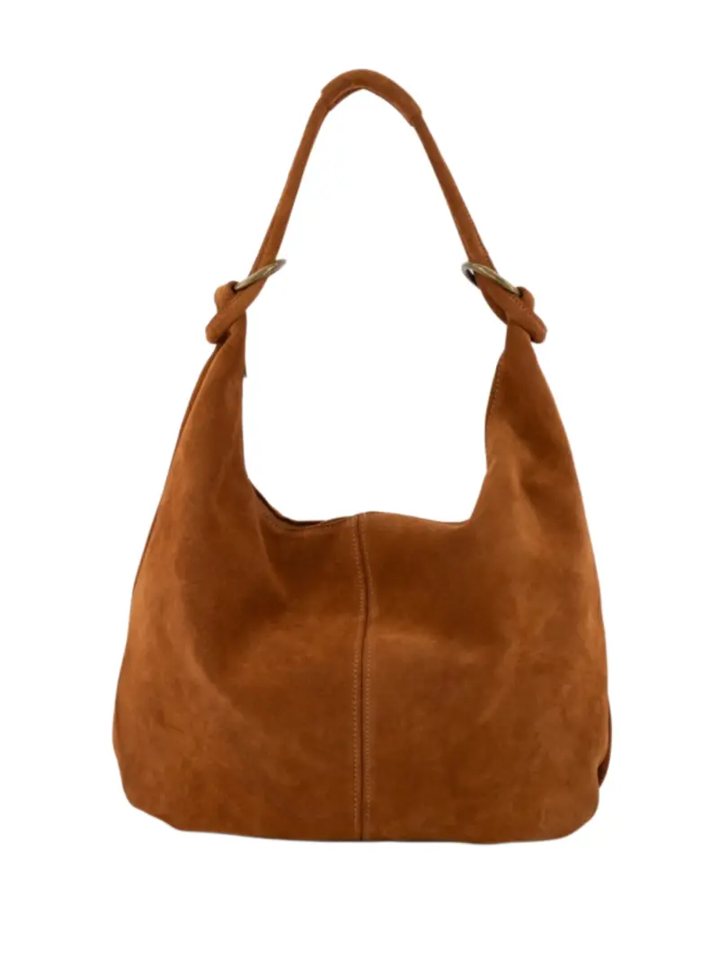 Tas Suez Suede Cognac