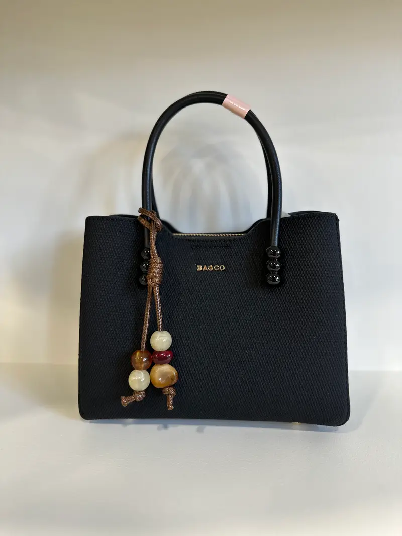Tasje kraal BC80091 Black