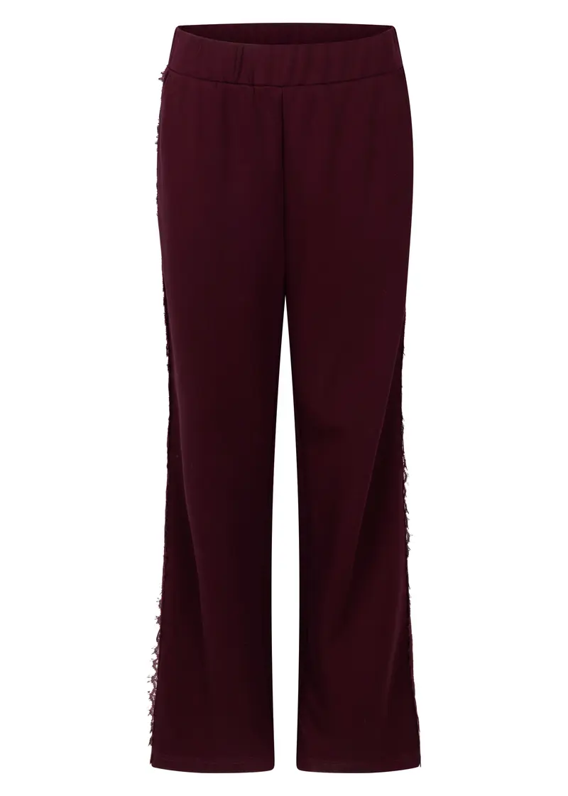 Technical Sweat Trousers Lace C12-21-101 4580 Pomegranate