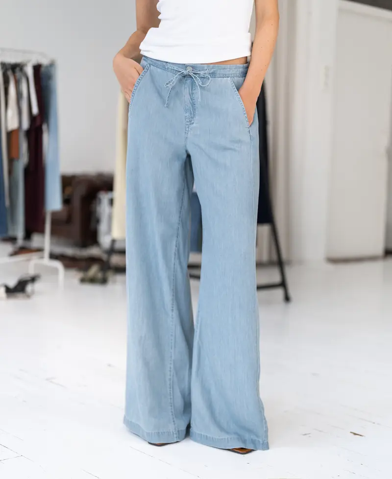 Tencel jeansbroek LE DEGAS Bleached