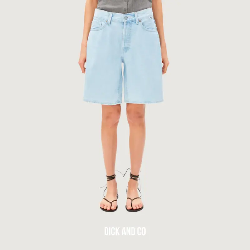 Thalinaa Mid Waist Denim short