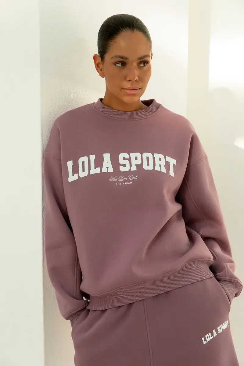The Lola Club Jayla sweater mauve