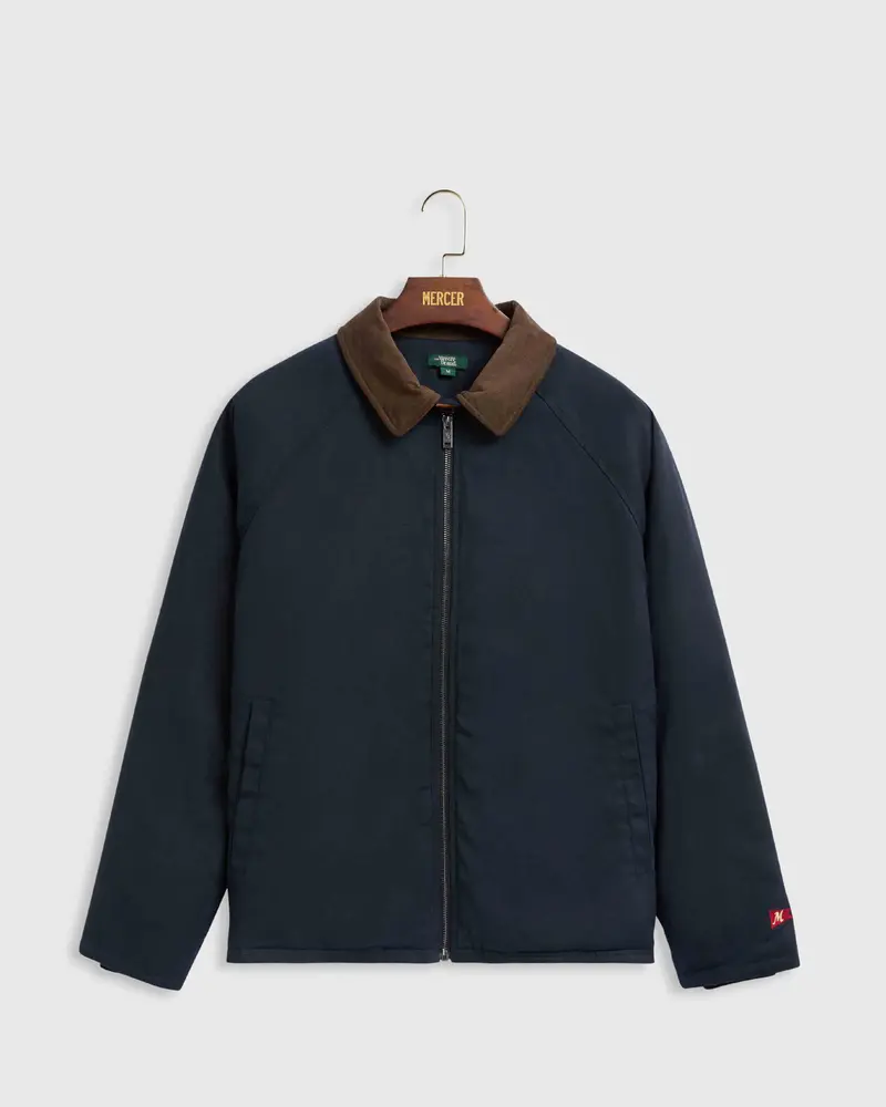 The Mercer Blouson Jacket | Blue