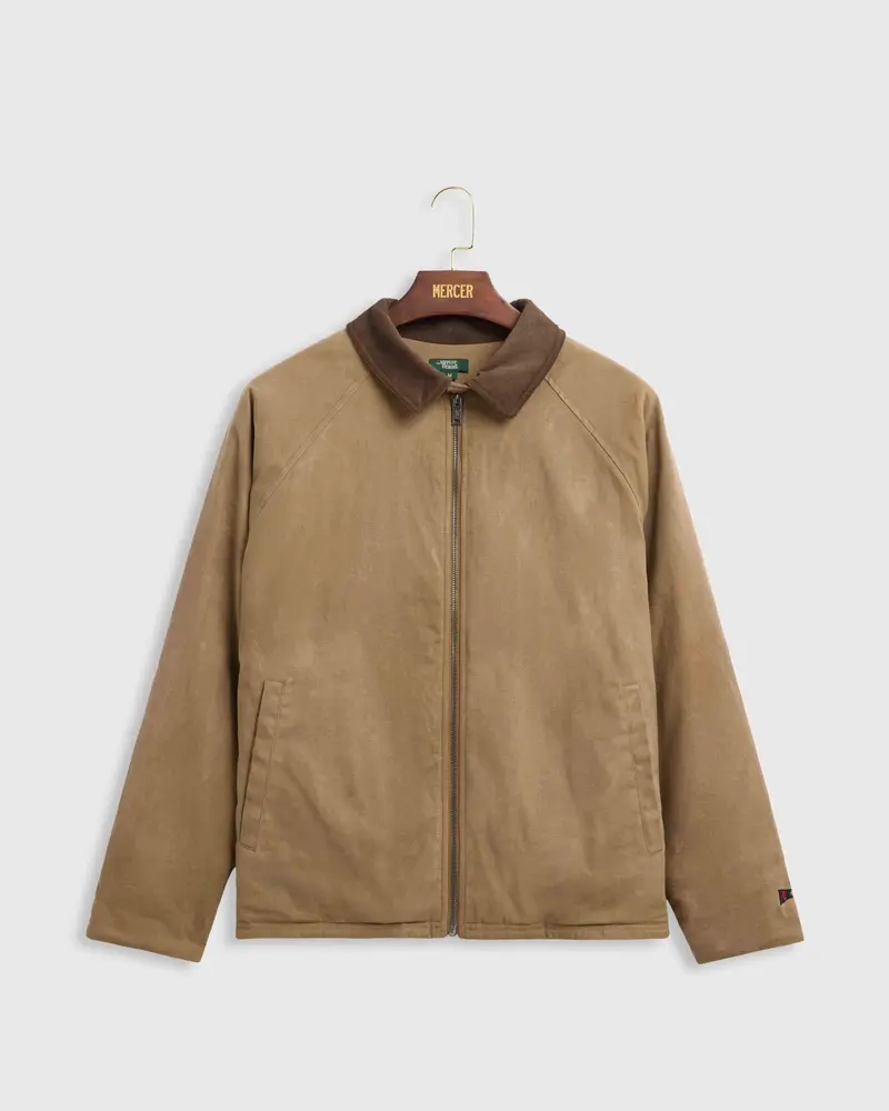 The Mercer Blouson Jacket | Sand