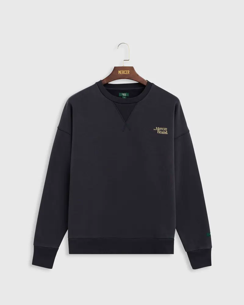 The Mercer Classic Sweat | Antracite