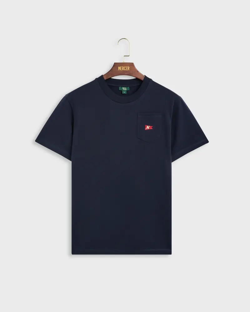The Mercer Flag Tee | Blue