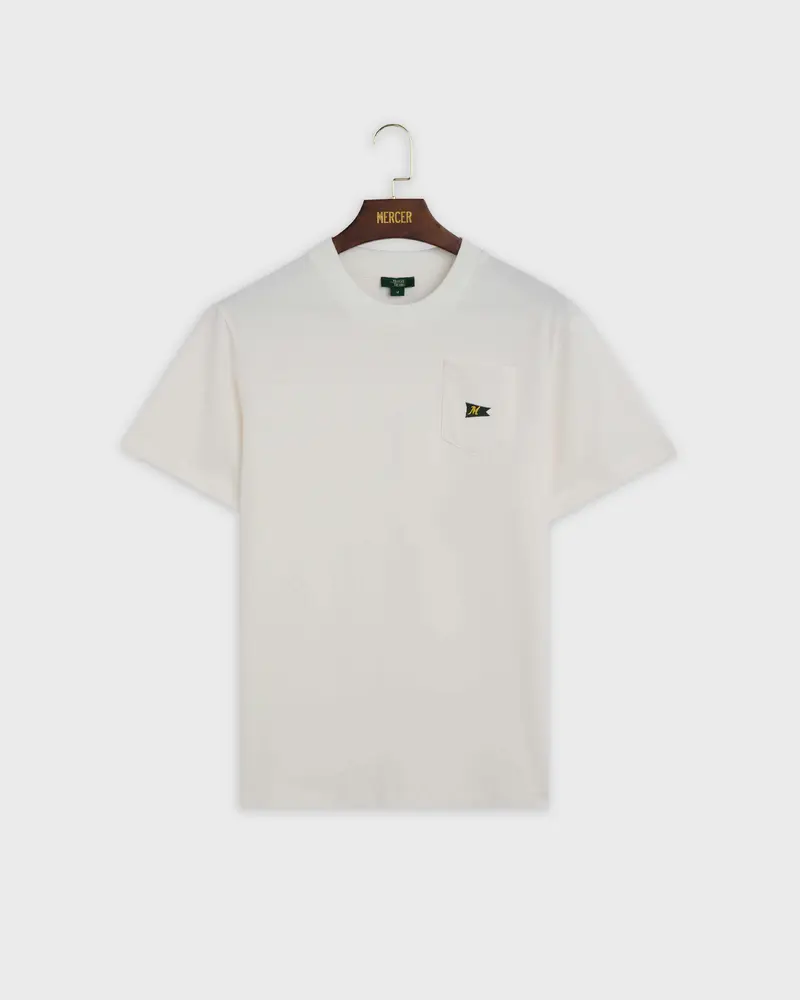 The Mercer Flag Tee | White