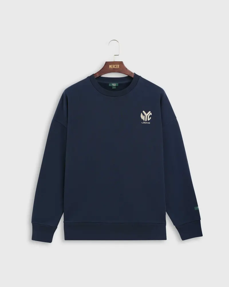 The Mercer Subway Sweat | Blue