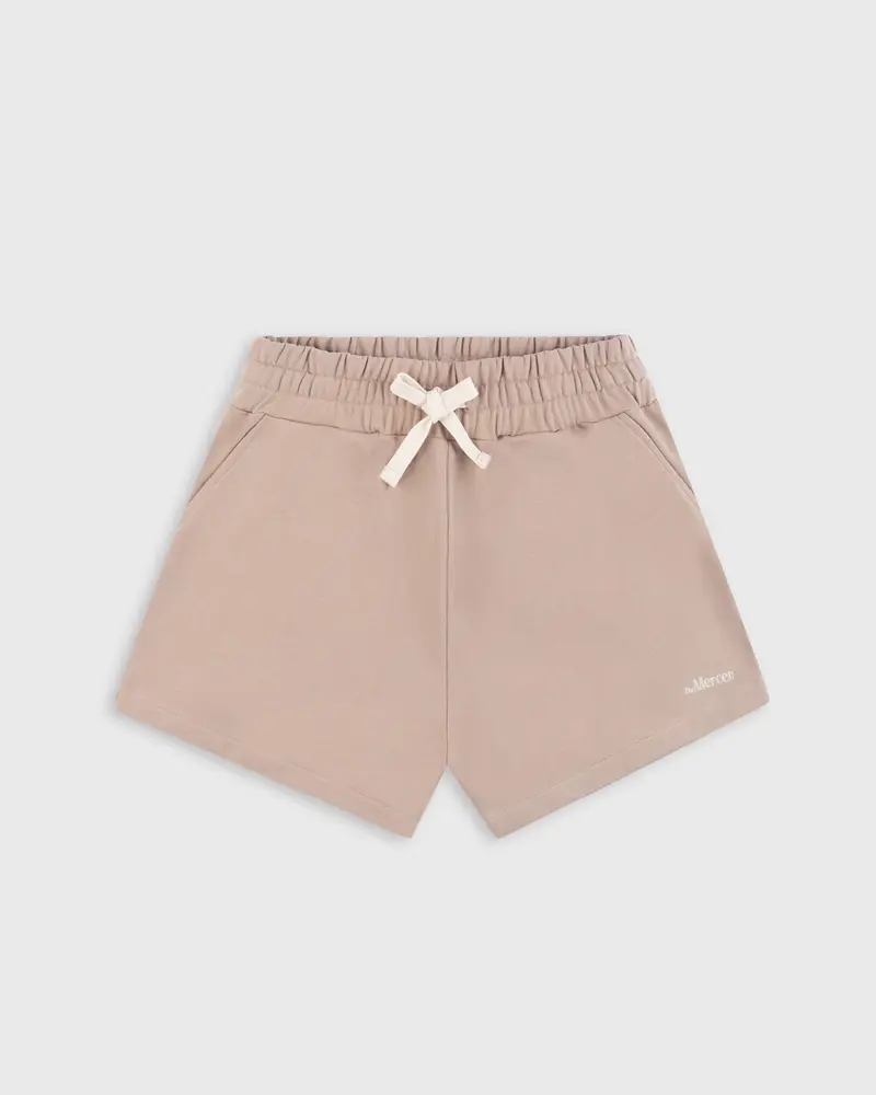 The Mercer Sweat Short Women | Brown