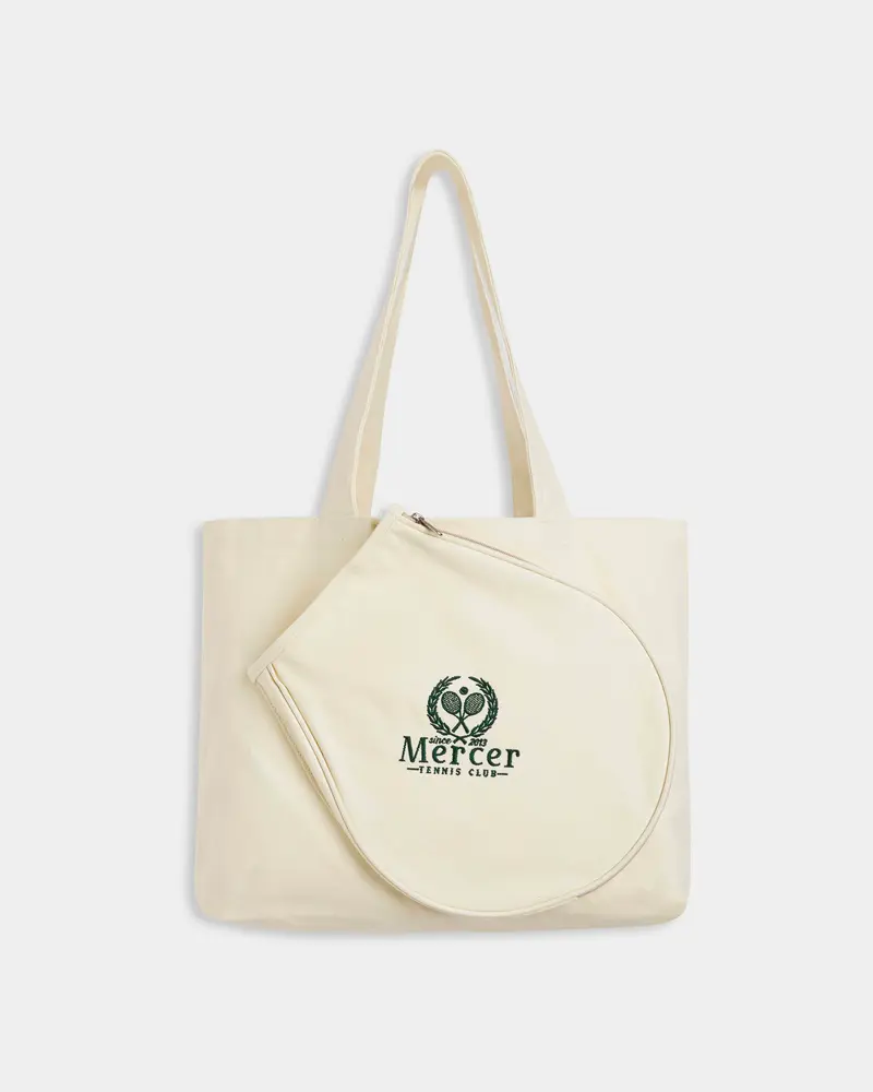 The Mercer Tennis Bag | Off White