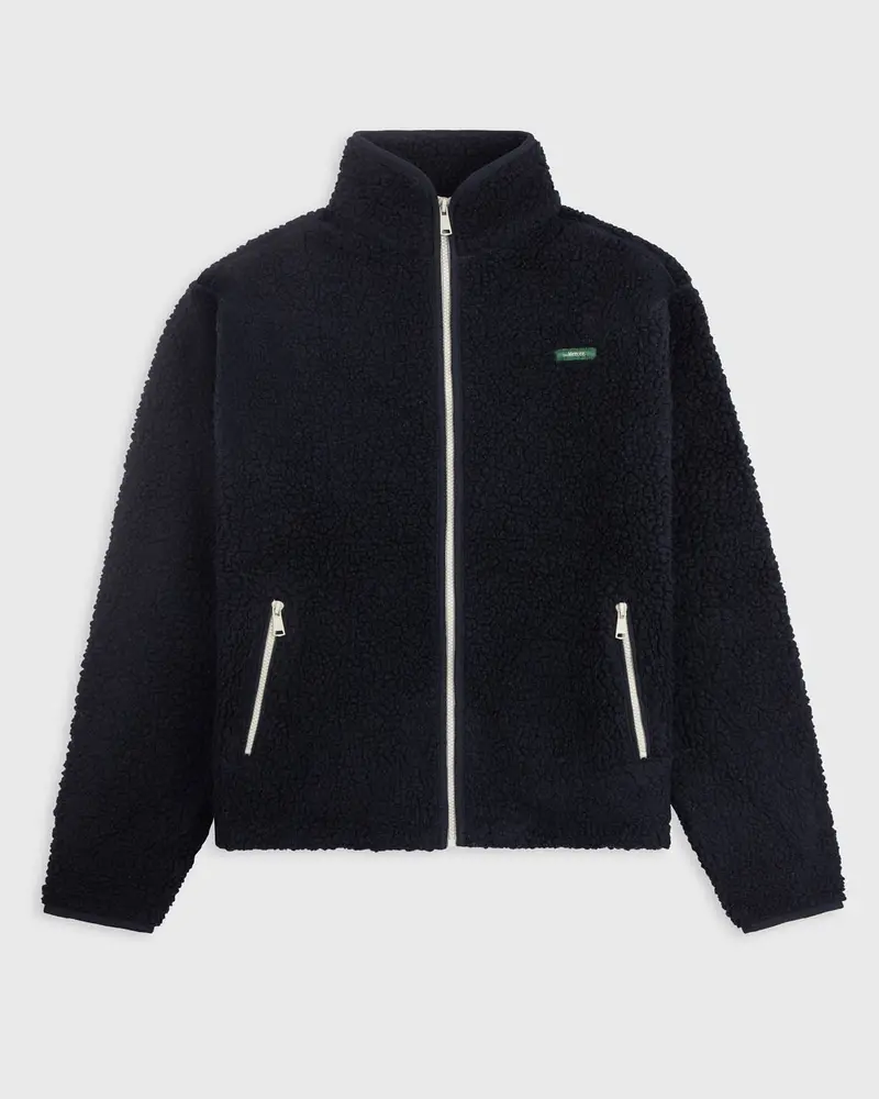 The Mercer Wool Full Zip | Navy