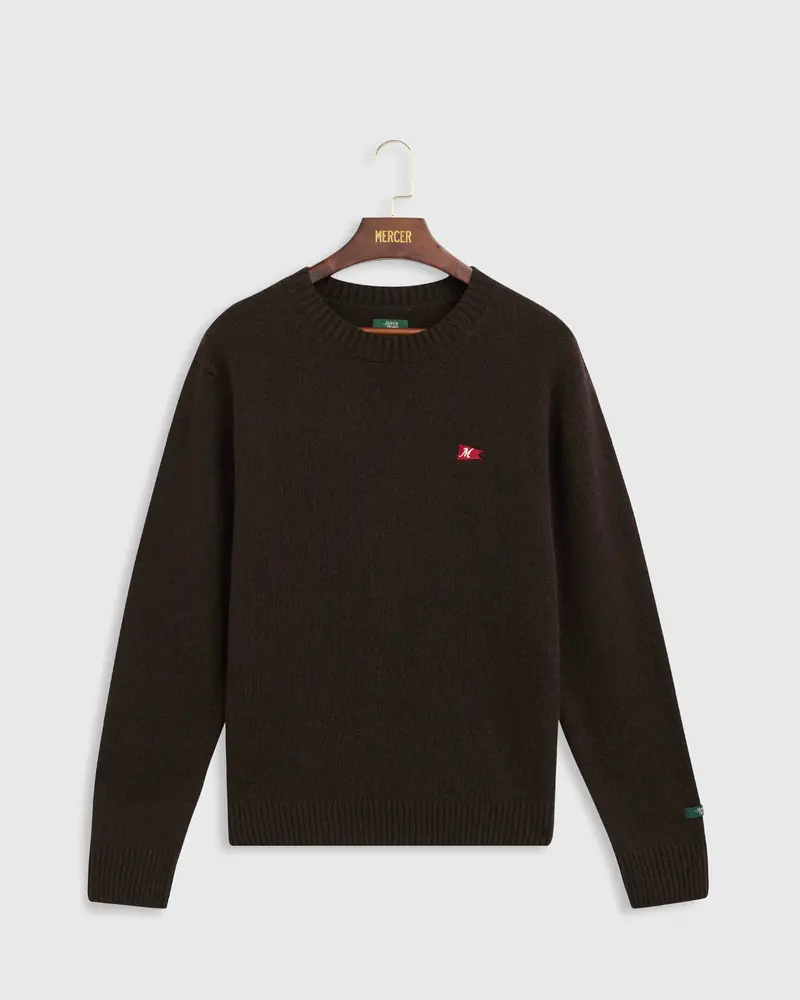 The Mercer Wool Knit | Brown